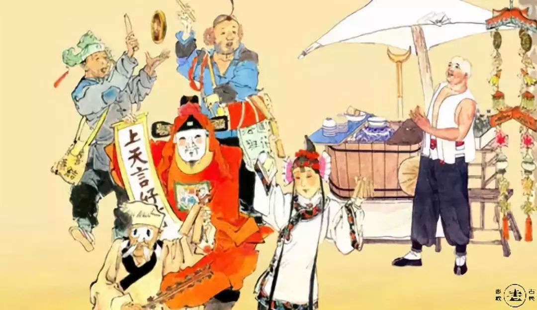 小年，準(zhǔn)備過(guò)年